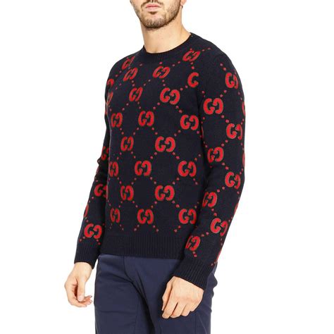 gucci sweater mens used|gucci jumper men's.